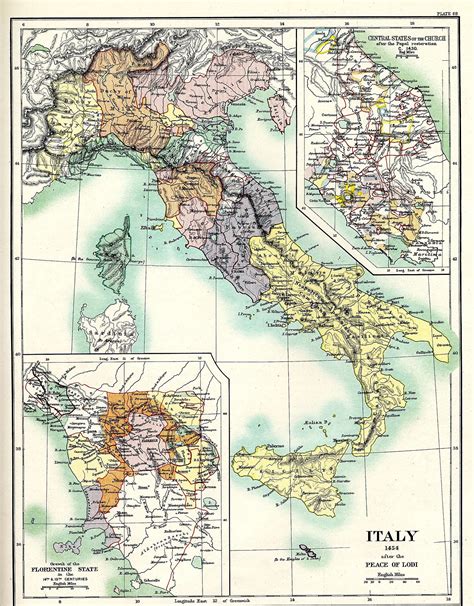 List of historical states of Italy .